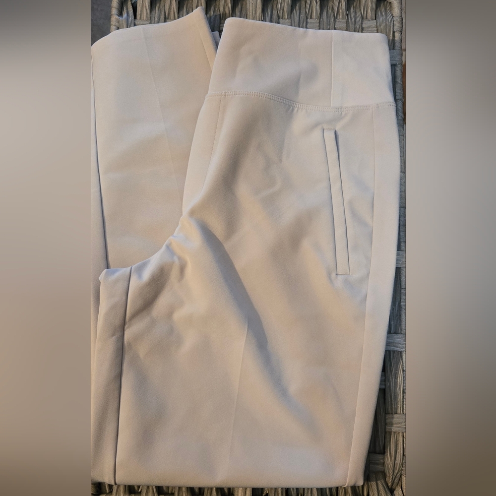 Athleta Womens Endless High Rise Pants Eggshell